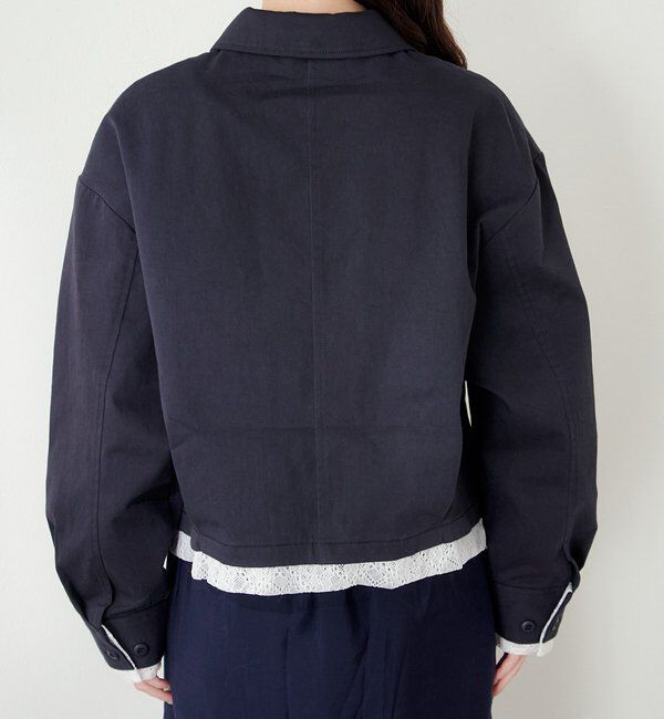  「【WEB先行/SETUP対応】レイヤードショートシャツジャケット」|その他|