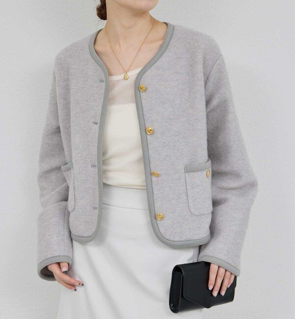  「スライバーニットジャケット」|その他|