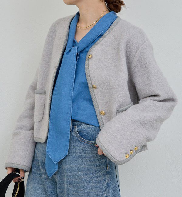  「スライバーニットジャケット」|その他|