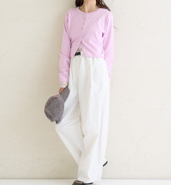  「デイリーショートカーディガン」|カーディガン|