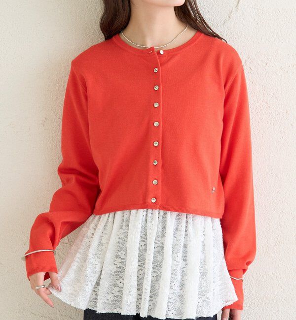  「デイリーショートカーディガン」|カーディガン|