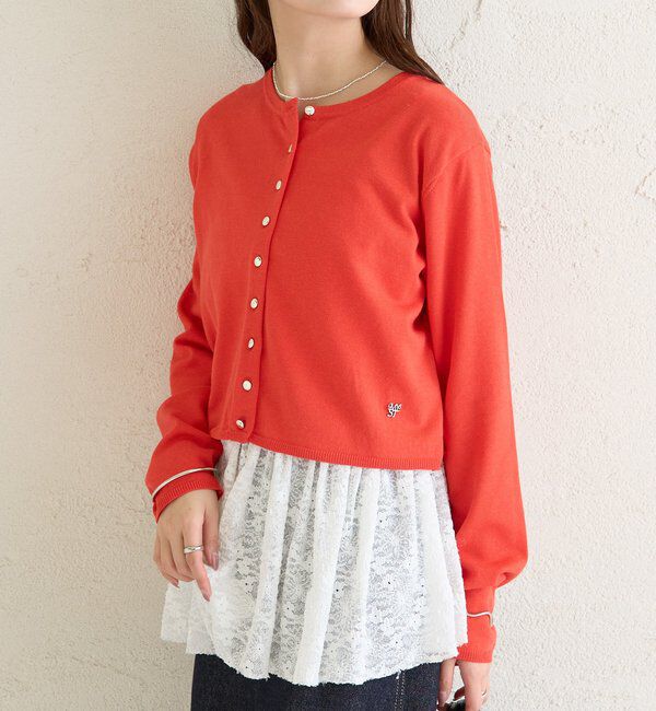  「デイリーショートカーディガン」|カーディガン|