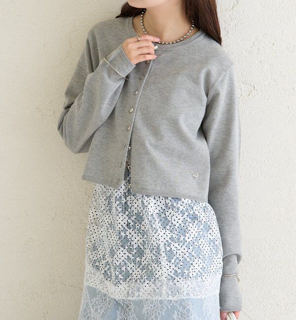  「デイリーショートカーディガン」|カーディガン|