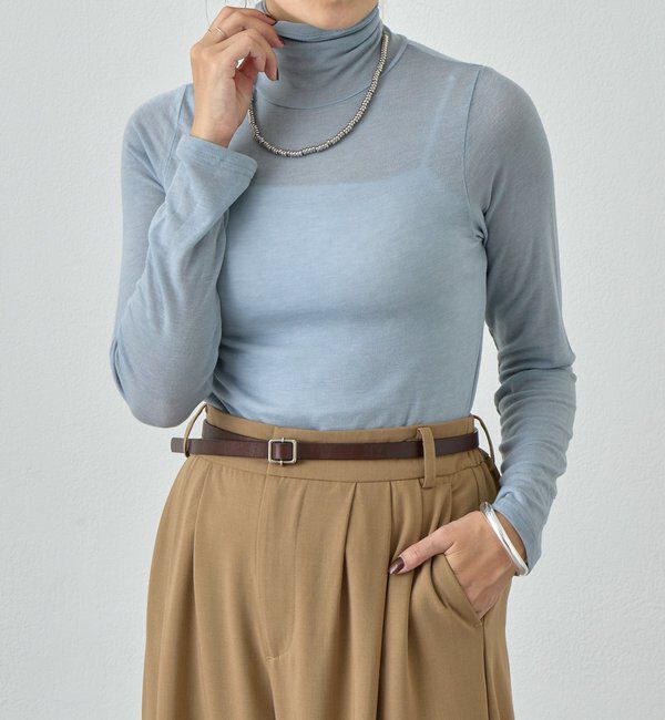  「シアータートルプルオーバー」|ニット・セーター|