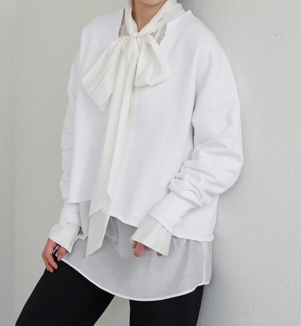  「【26SS予約】スキッパースウェット」|Tシャツ・カットソー|ホワイト