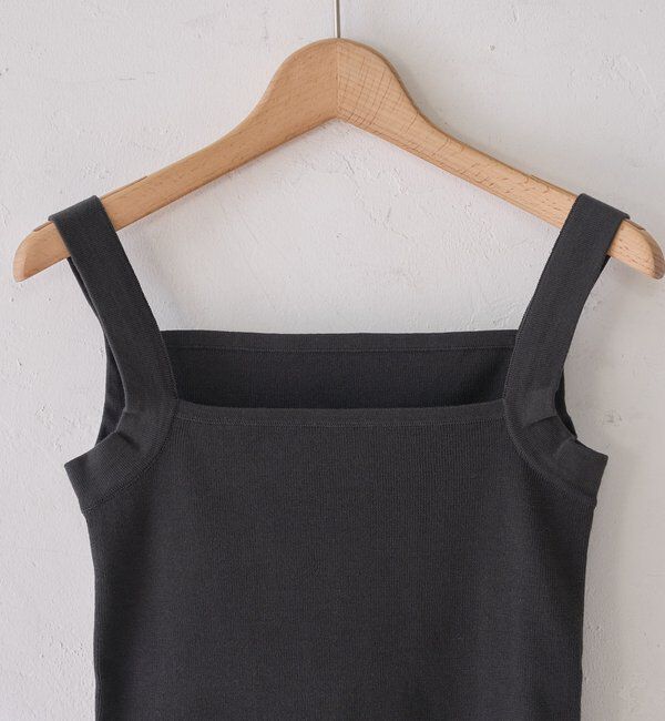  「総針ニットキャミソール」|ニット・セーター|