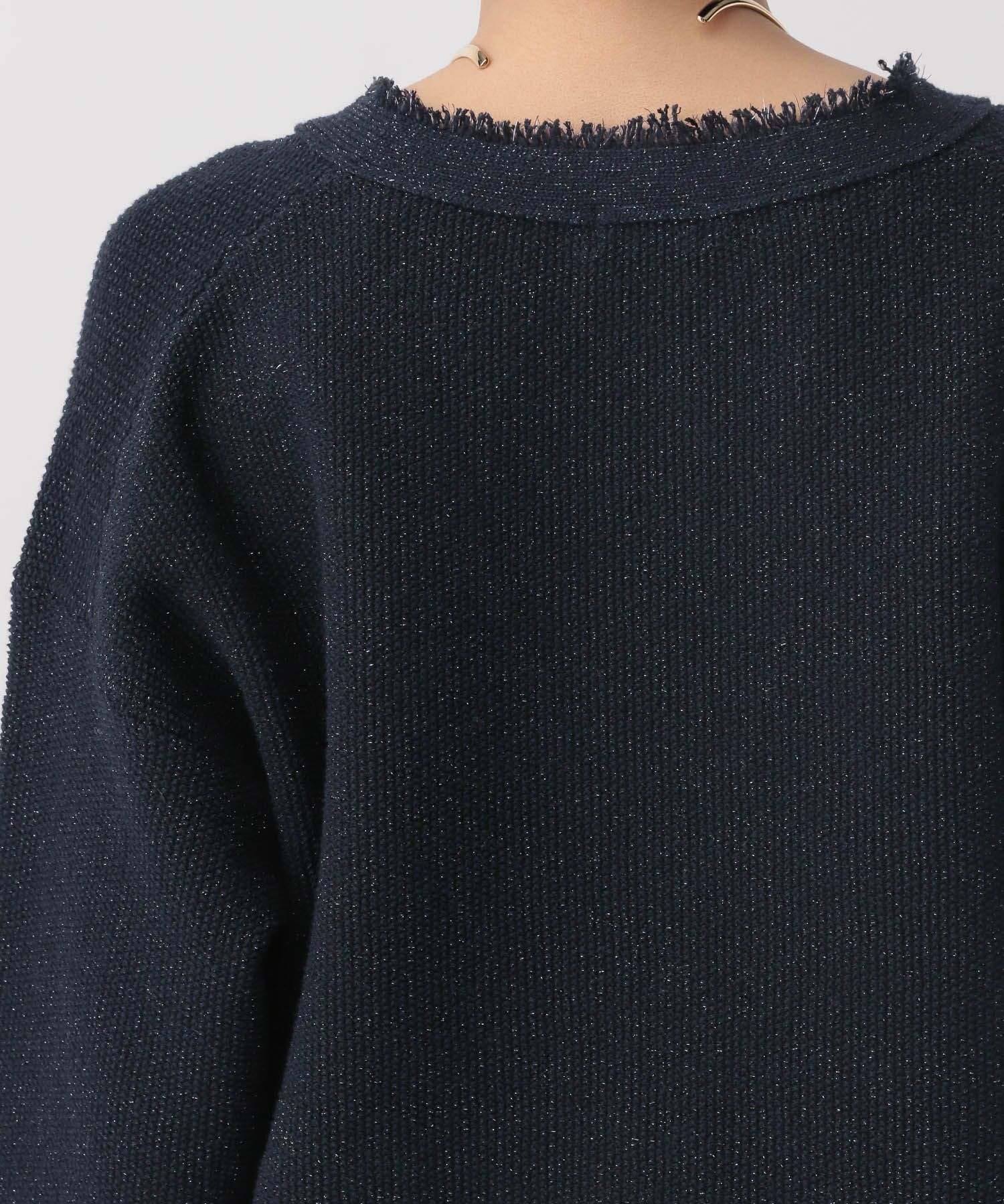 A part by 「ツイードVカーディガン」|ニット・セーター|