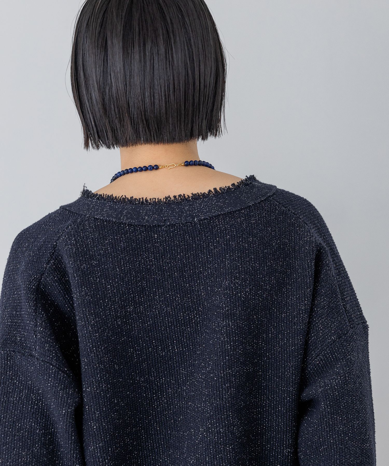 A part by 「ツイードVカーディガン」|ニット・セーター|