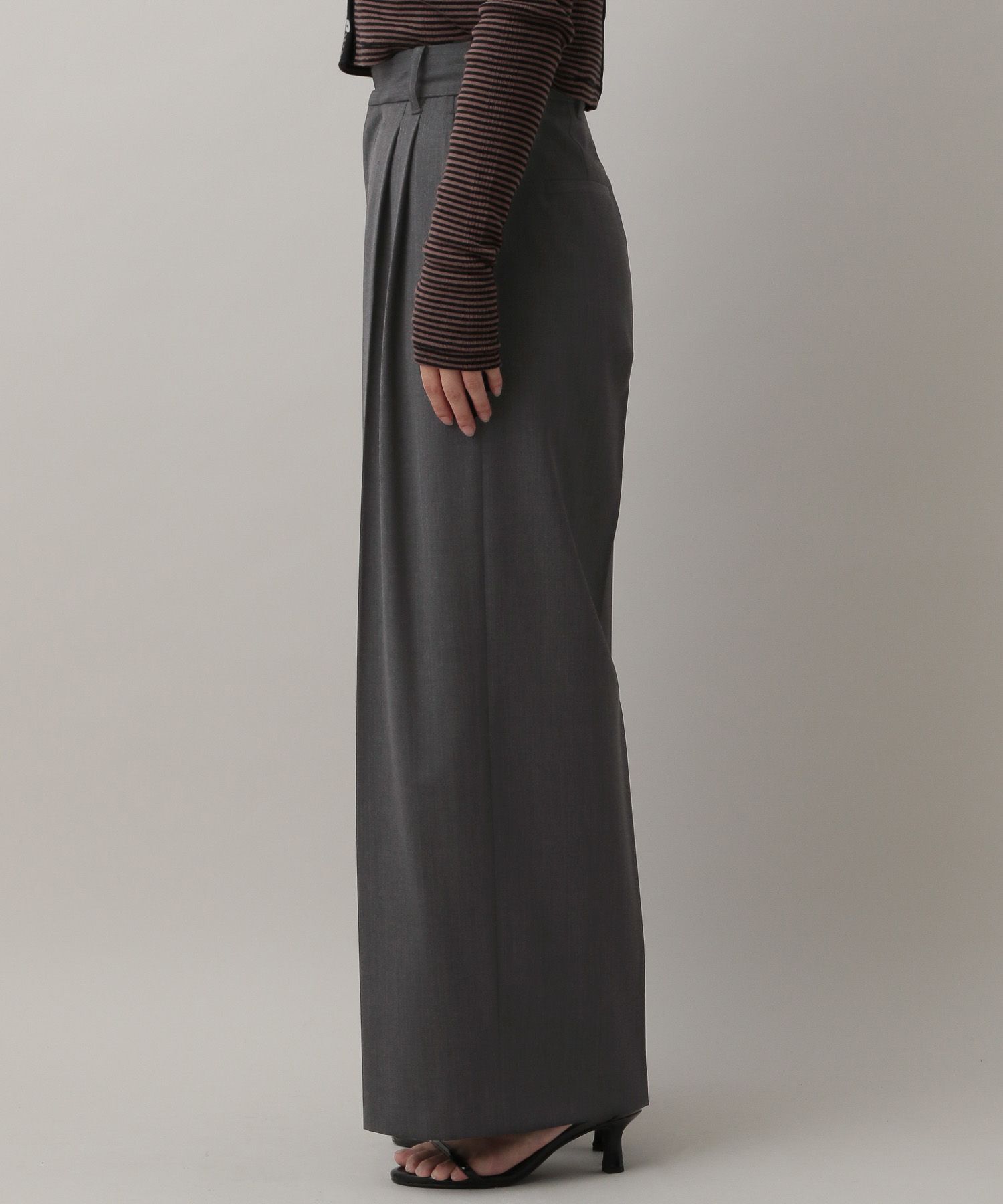 A part by 「【セットアップ対応】ハンサムストレートパンツ」|スラックス|