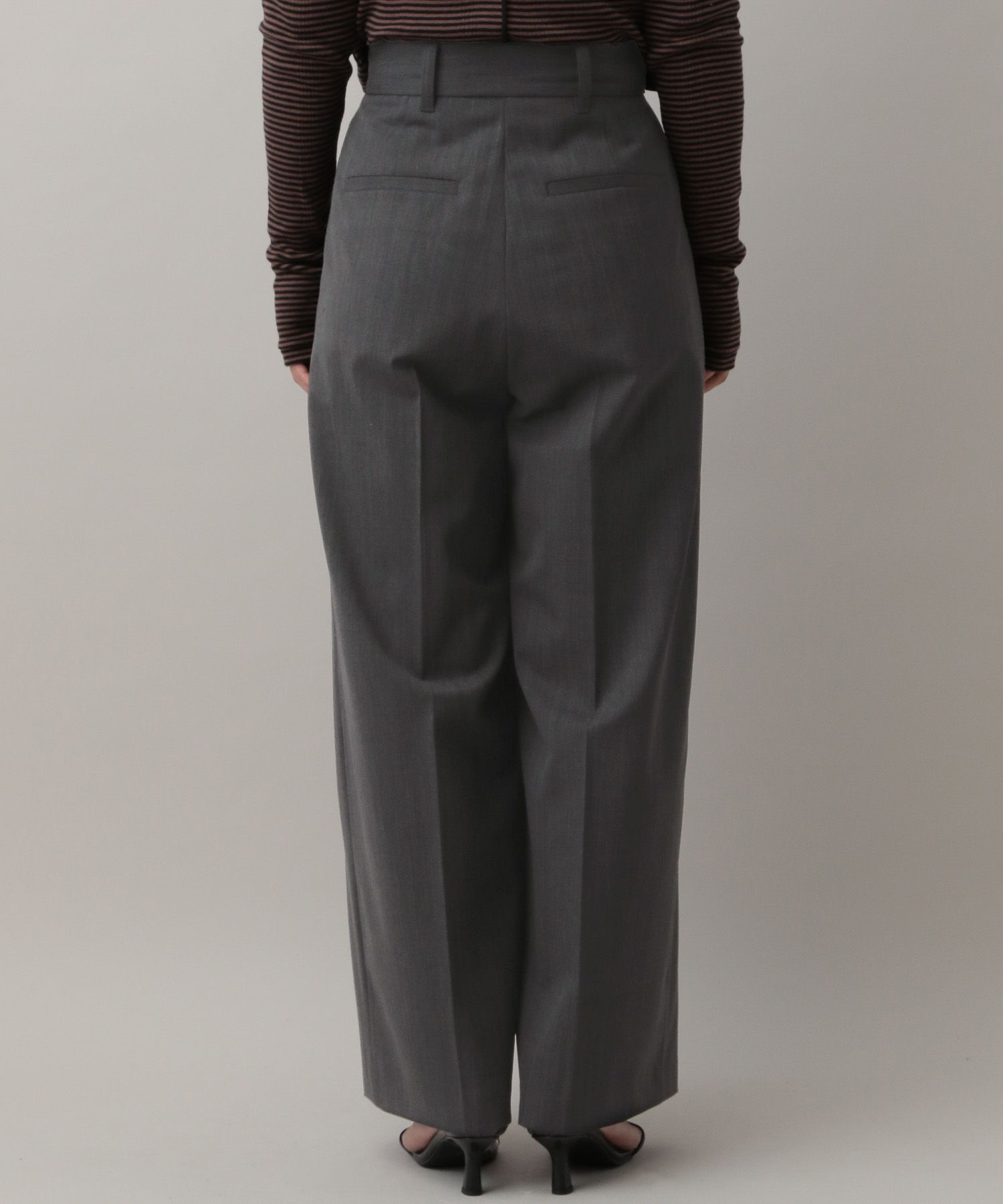 A part by 「【セットアップ対応】ハンサムストレートパンツ」|スラックス|