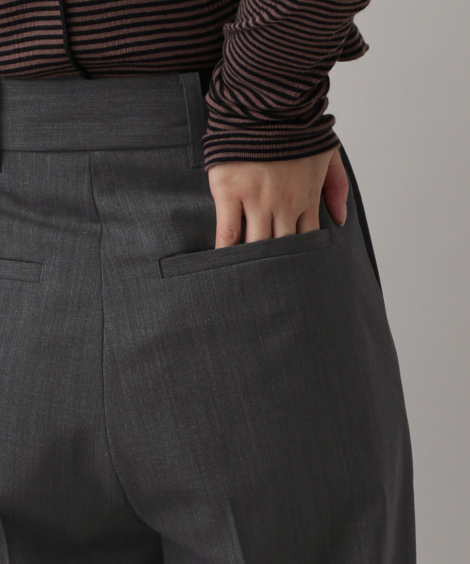 A part by 「【セットアップ対応】ハンサムストレートパンツ」|スラックス|