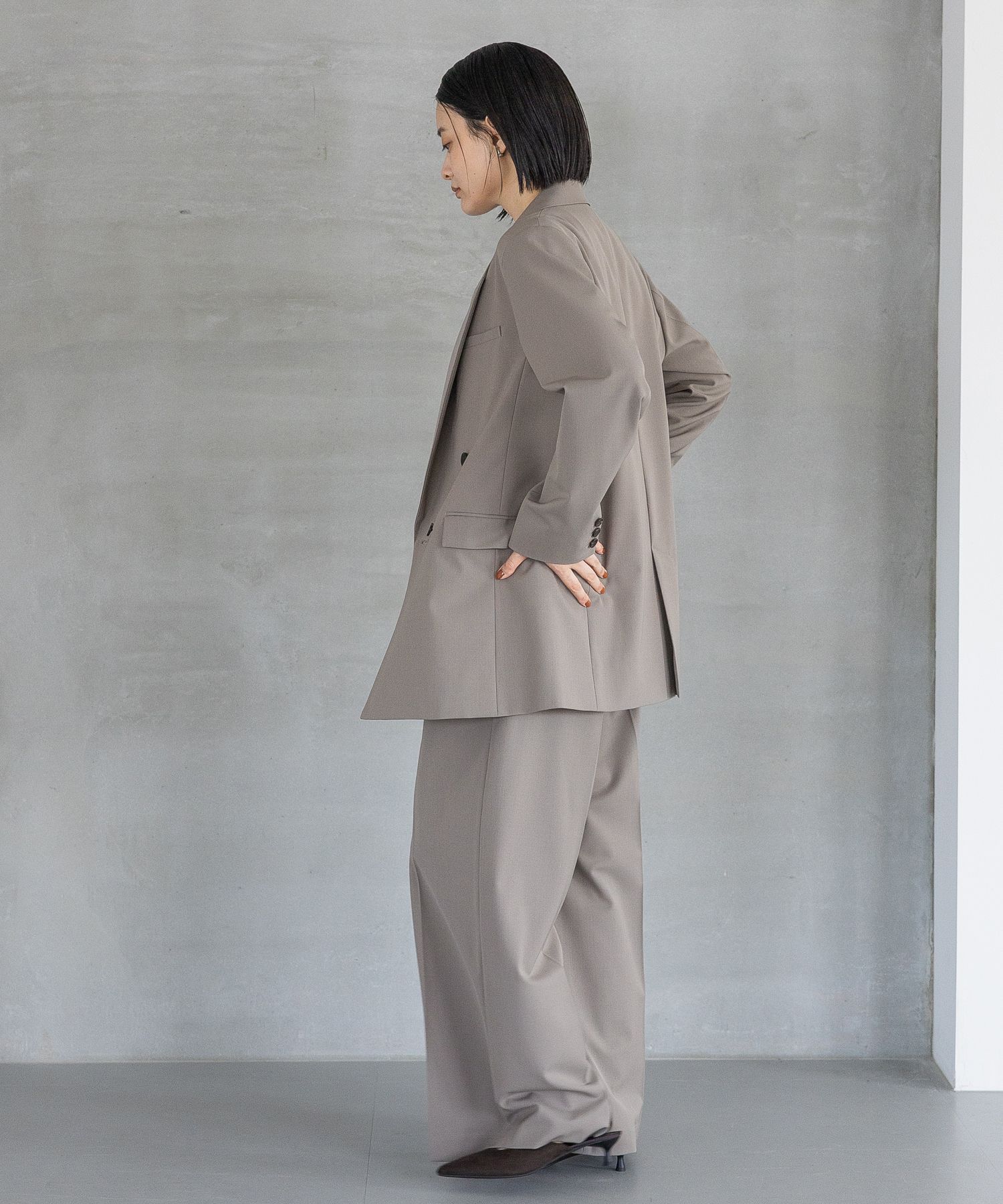 A part by 「【セットアップ対応】ハンサムストレートパンツ」|スラックス|