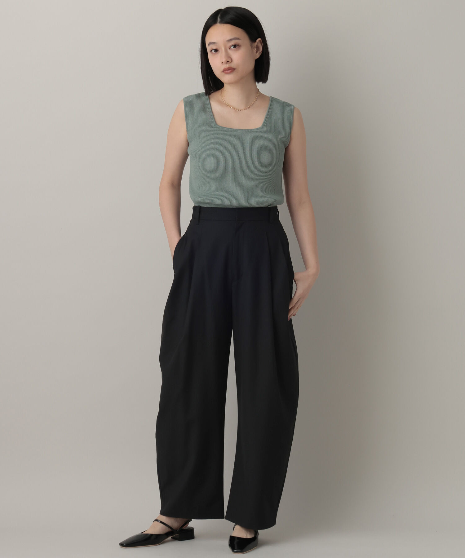 A part by 「カーブスラックスパンツ」|スラックス|