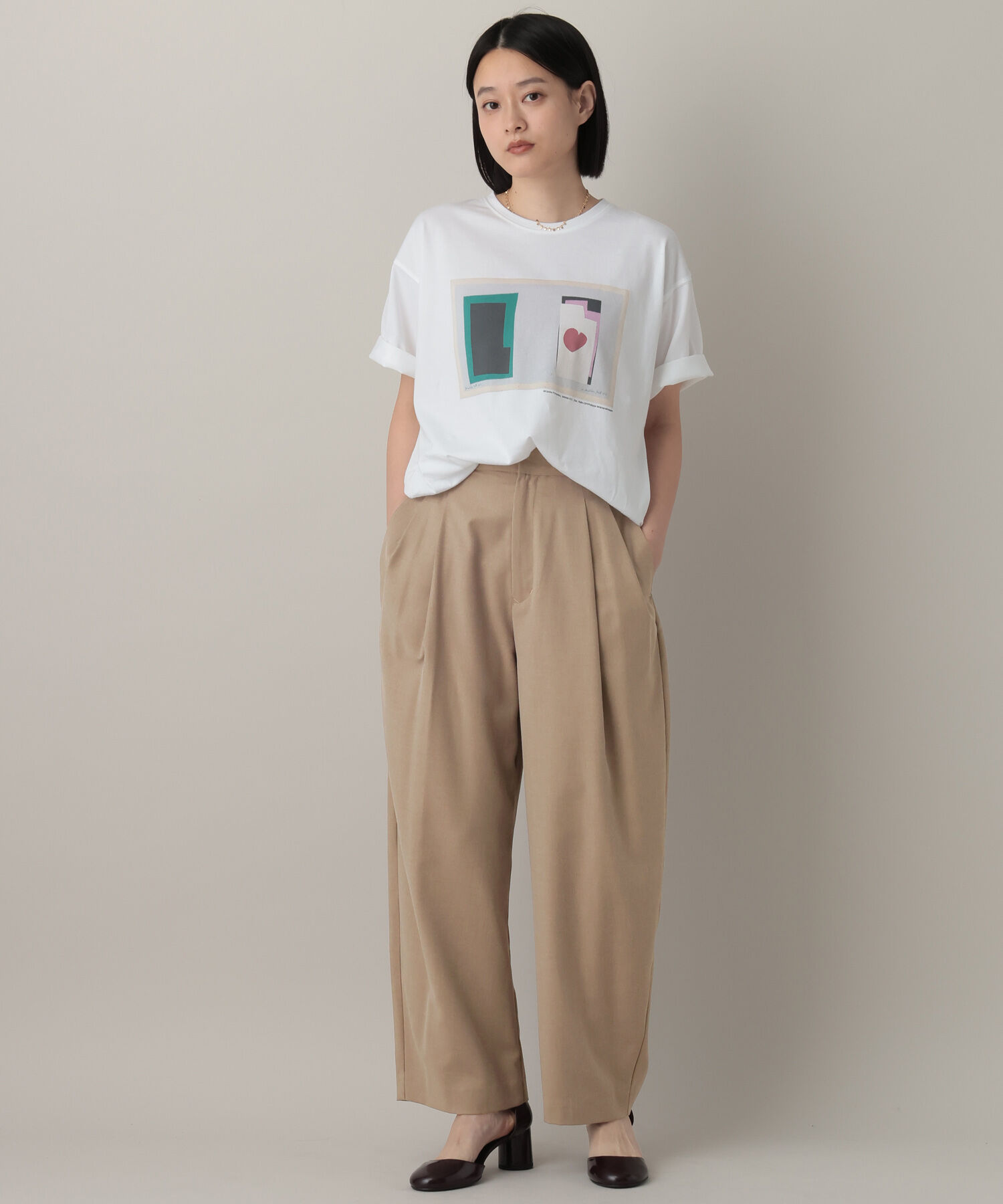 A part by 「カーブスラックスパンツ」|スラックス|