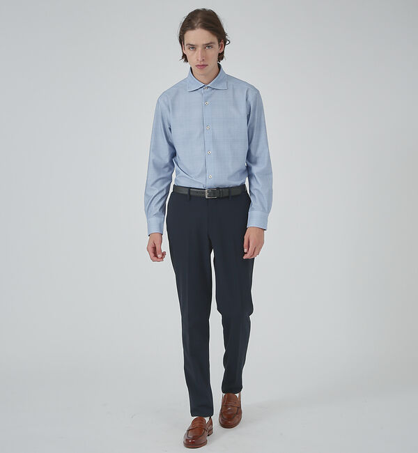 ABAHOUSE「【セットアップ対応】マルチストレッチ ピケ セオアルファ スラックス」|スラックス|