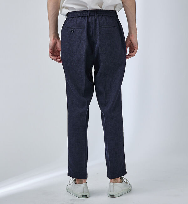 ABAHOUSE「【セットアップ対応】サマーツイード イージースラックス」|スラックス|