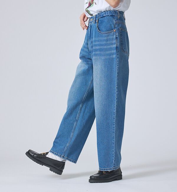 ABAHOUSE「【LLBEAN/エルエルビーン】Dexter Comfort denim/デクス」|デニム|ブルー