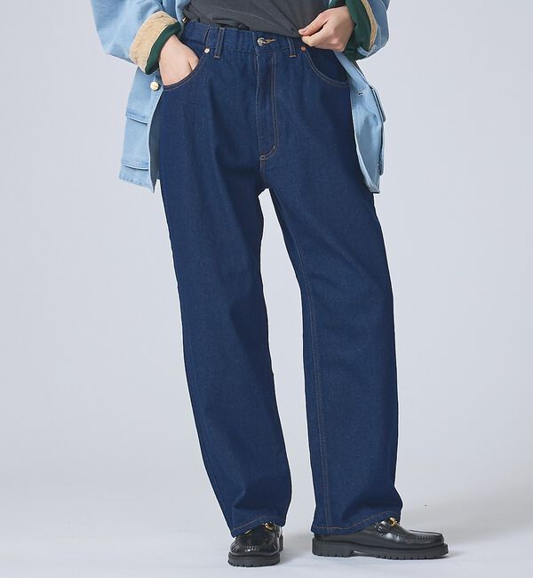 ABAHOUSE「【LLBEAN/エルエルビーン】Dexter Comfort denim/デクス」|デニム|ネイビー