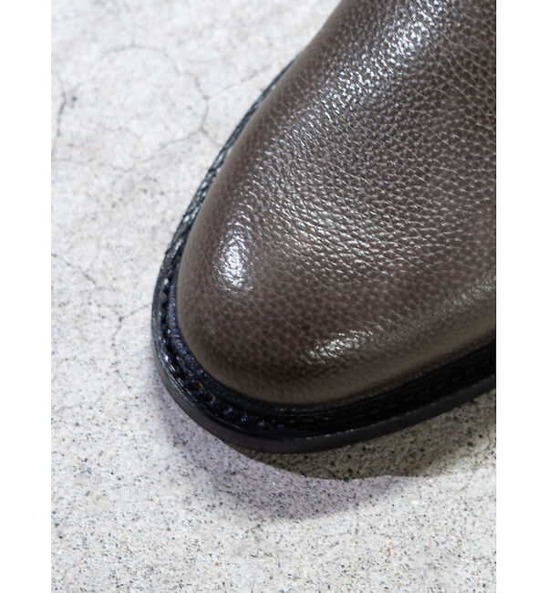 alfredoBANNISTER「グッドイヤー製法 レースアップ サイドゴア 6ホール プレーントゥ ダービー ブ」|ショートブーツ|