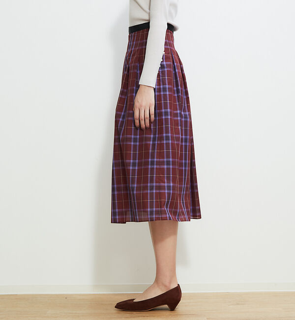 Rouge vif「チェックスカート」|スカート|