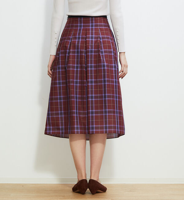 Rouge vif「チェックスカート」|スカート|