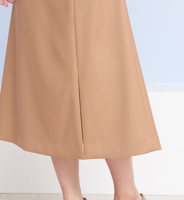 Rouge vif「スリットフレアミディスカート」|スカート|