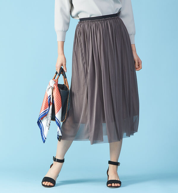 Rouge vif「エスパンディギャザースカート」|スカート|モカ