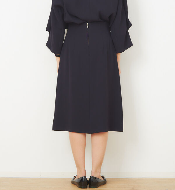 Rouge vif「【マザーニーズ】【オケージョン】ダブルクロスセミフレアスカート」|スカート|