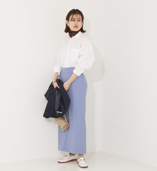 Rouge vif「【XSサイズ展開】【ロングセラー】サスペンダータイトスカート」|スカート|