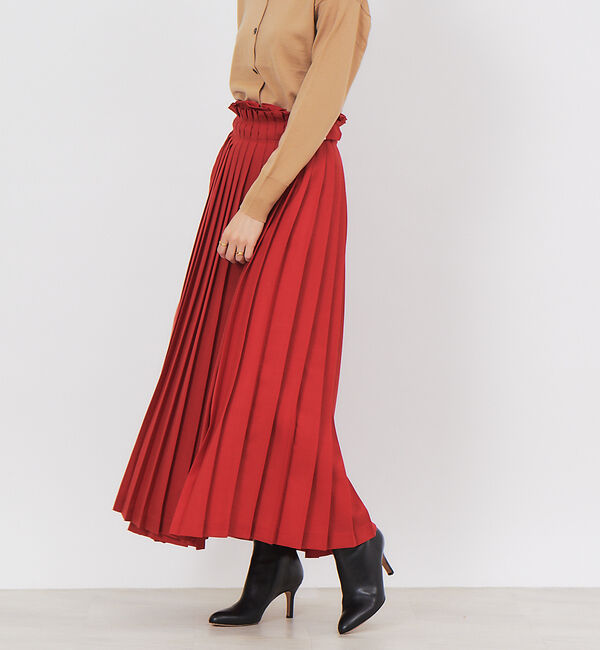 Rouge vif「【CURRENTAGE】プリーツスカート」|スカート|