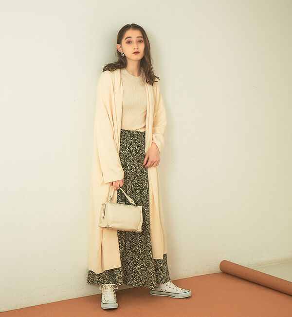 Rouge vif「接結ニットコート」|カーディガン|