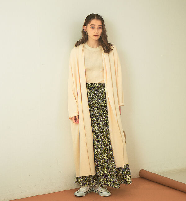 Rouge vif「接結ニットコート」|カーディガン|