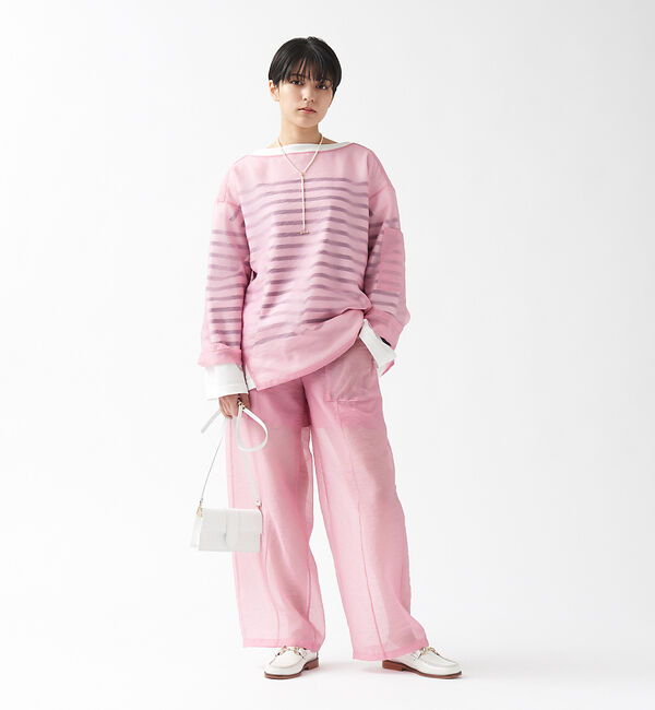 Rouge vif「シアープルオーバー」|シャツ・ブラウス|