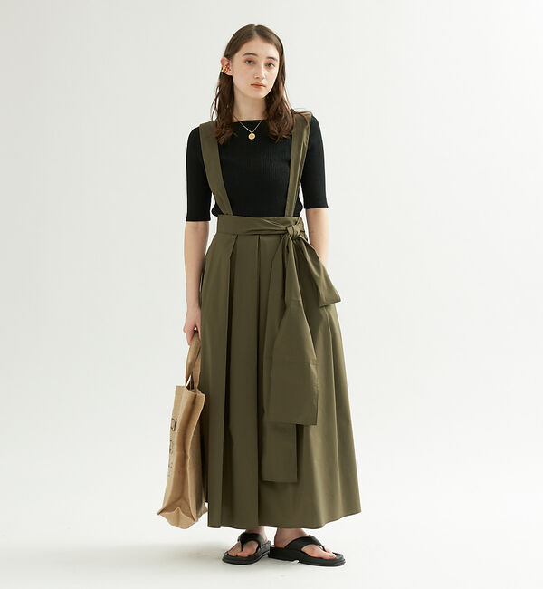 Rouge vif「【XSサイズ展開】タックメモリースカート」|スカート|