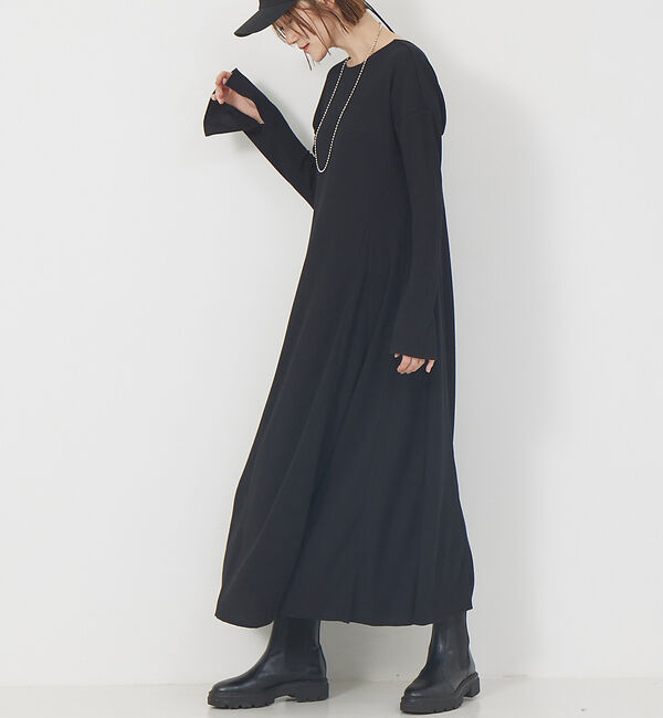 Rouge vif「ワッフルフレアワンピース」|ワンピース|