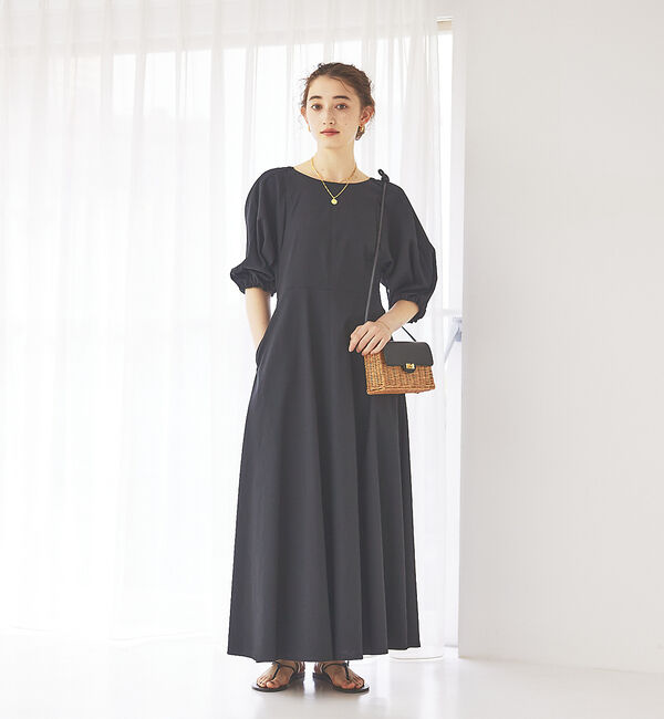 Rouge vif「パフスリーブワンピース」|ワンピース|