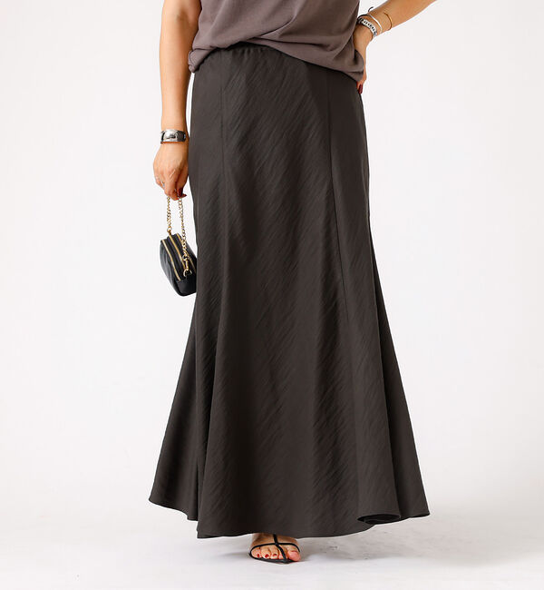 Rouge vif「切替フィブリルマキシスカート」|スカート|