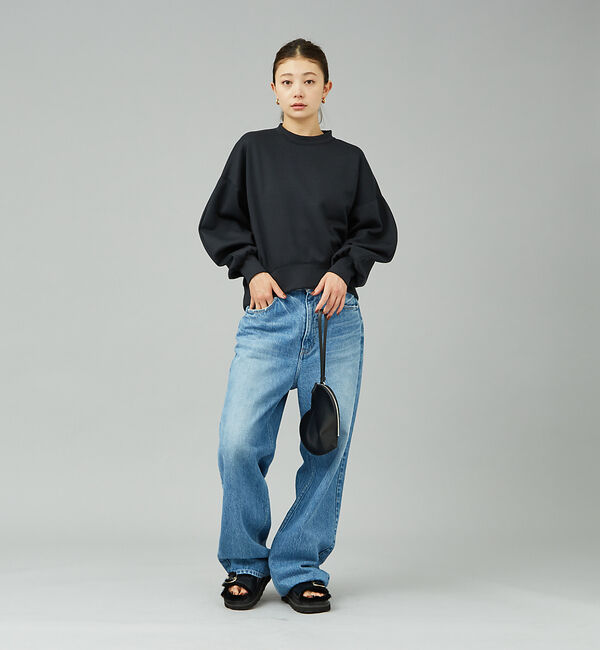 Rouge vif「【RED CARD/レッドカード】別注Dakota　ルーズストレートデニム」|デニム|