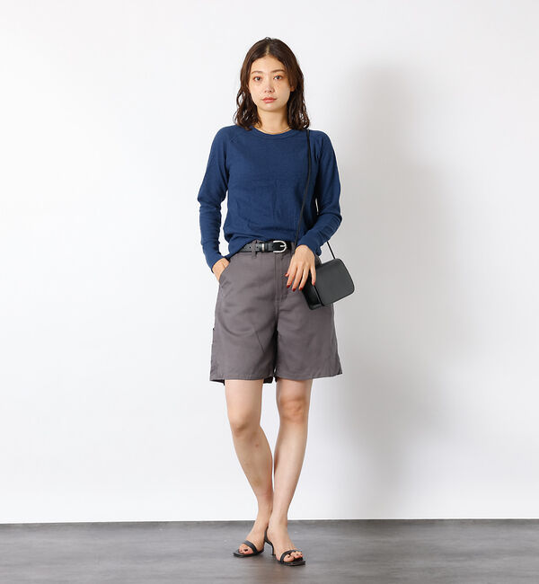 Rouge vif「【JEMORGAN / ジェーイーモーガン】ワッフルラグランロンＴ / パック入」|Tシャツ・カットソー|