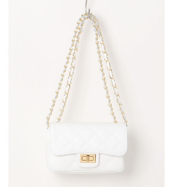 Rouge vif「【追加5】【AULENTTI/オウレンティ】チェーンミニショルダー」|ショルダー・メッセンジャー|