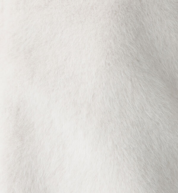 Rouge vif「【MICA&DEAL /マイカアンドディール】ファーベスト/ベスト/ファー/レイ」|ベスト・ジレ|