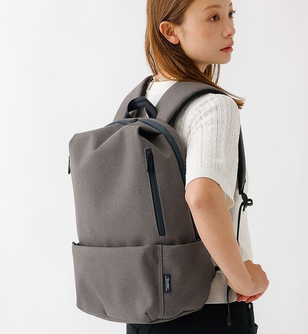 Rouge vif「【Un coeur/アンクール】TORO2バックパック/リュック/バッグ/通勤/」|リュック|グレー