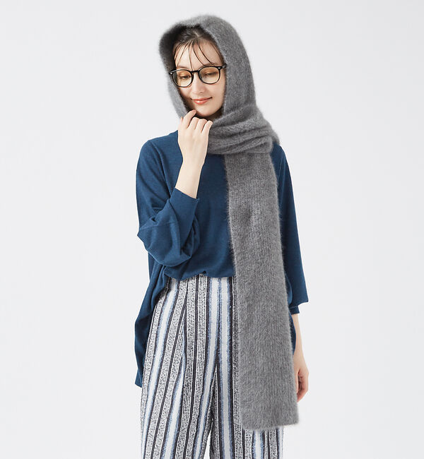 qualite「ヘムラインドレープニット」|ニット・セーター|