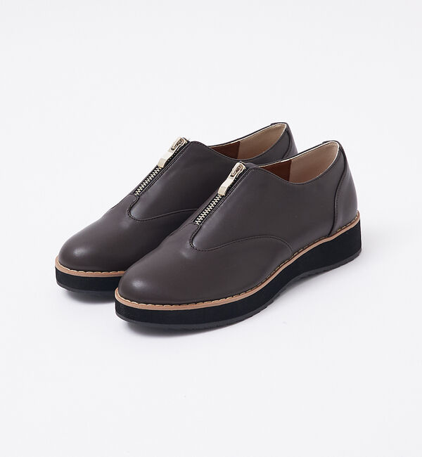 AU BANNISTER「【販売店舗限定】センタージップ 厚底シューズ」|その他|ダークブラウン