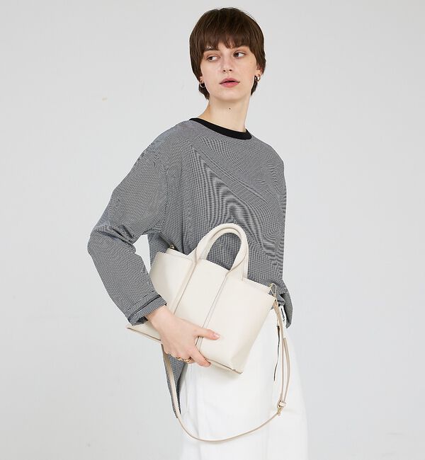 LOWELL things「Ordi/ダブルポケット2WAYトート」|ショルダー・メッセンジャー|