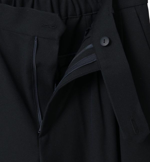 TIARA「タックワイドパンツ」|スラックス|