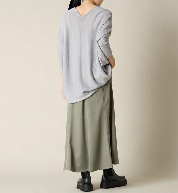 Liesse「サテンフレアスカート」|スカート|