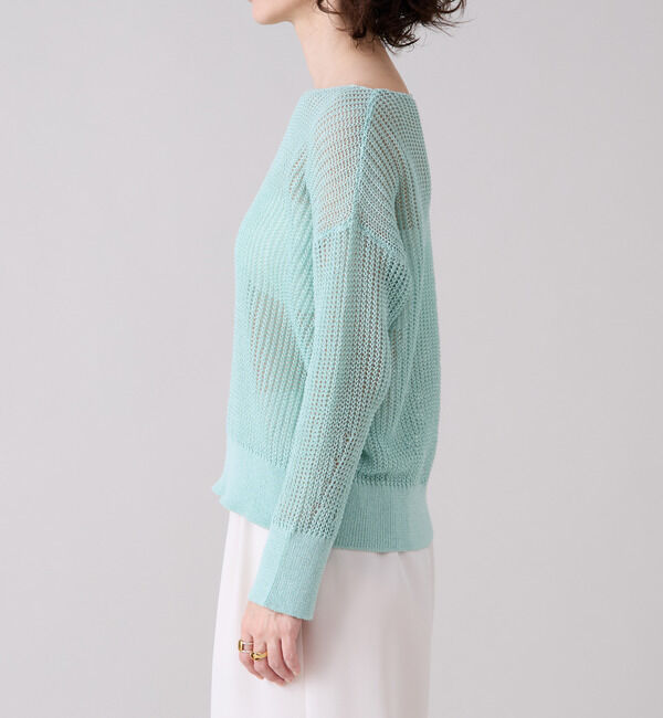Liesse「ボートネックギマニット」|ニット・セーター|