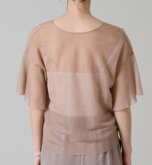 Liesse「袖フレアシアーニット」|ニット・セーター|