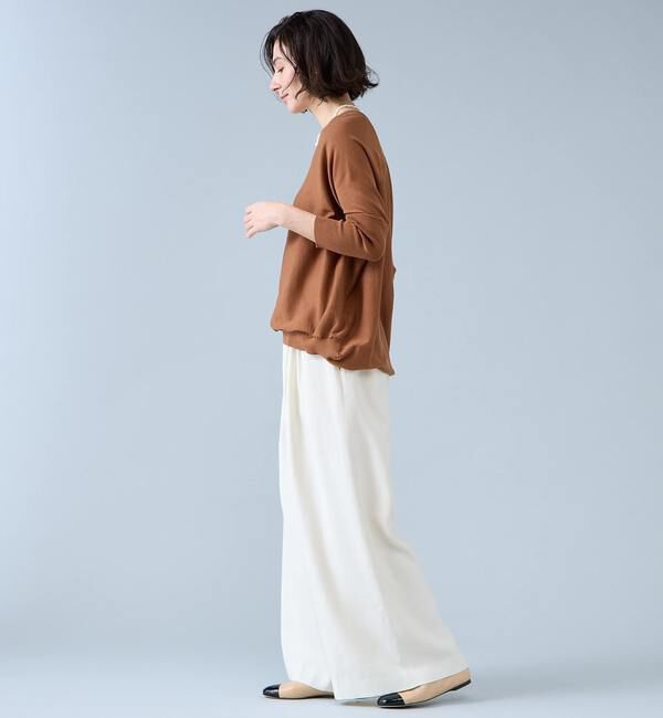 Liesse「【定番】Vネックドルマンニット」|ニット・セーター|